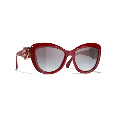 chanel red sunglasses|buy Chanel sunglasses online.